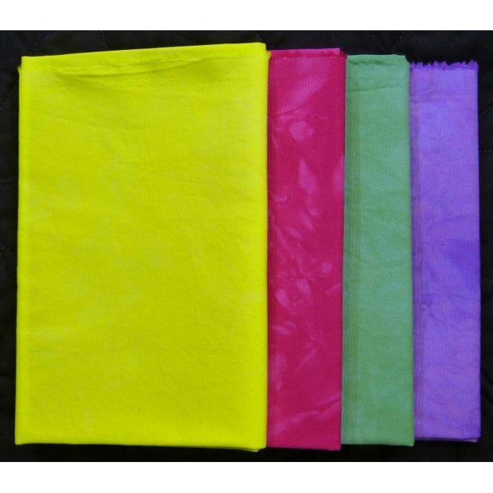 Fat Quarters des Monats: Juni, 4-tlg., Kräftige Frühjahrsfarben