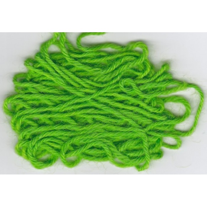 Neon Grün für Wolle/ Neon Green - 50g/ 100g/ 200g