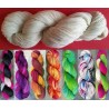 Wolle Natur zum Färben, 4-fach, 100g Strang